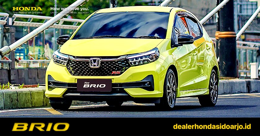 New Honda Brio Sidoarjo